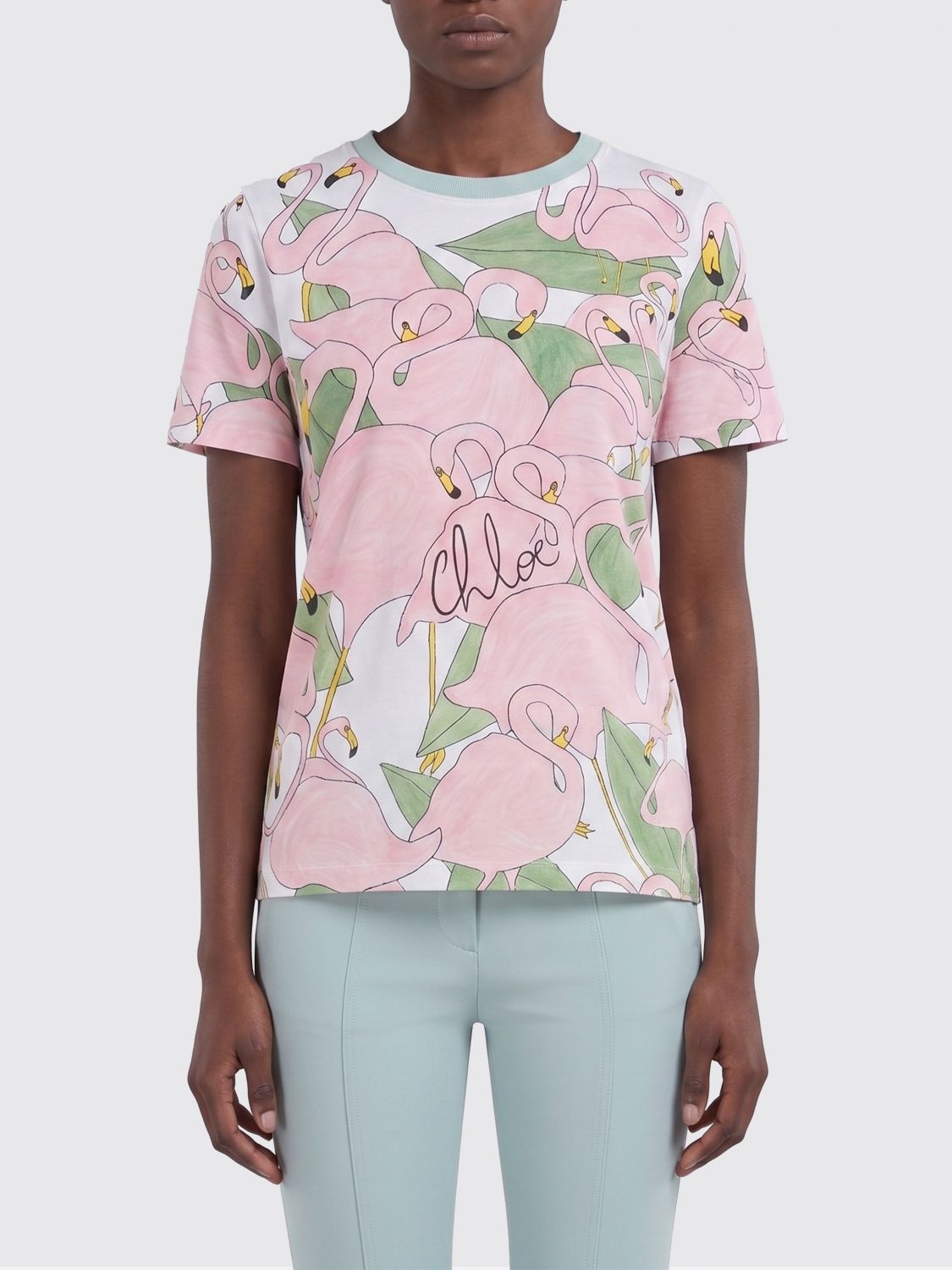 T-Shirt CHLOÉ Woman color White