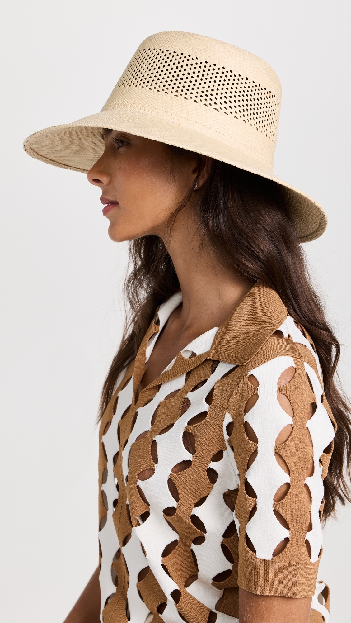 Lopez Panama Straw Bucket Hat CATALINA SAND