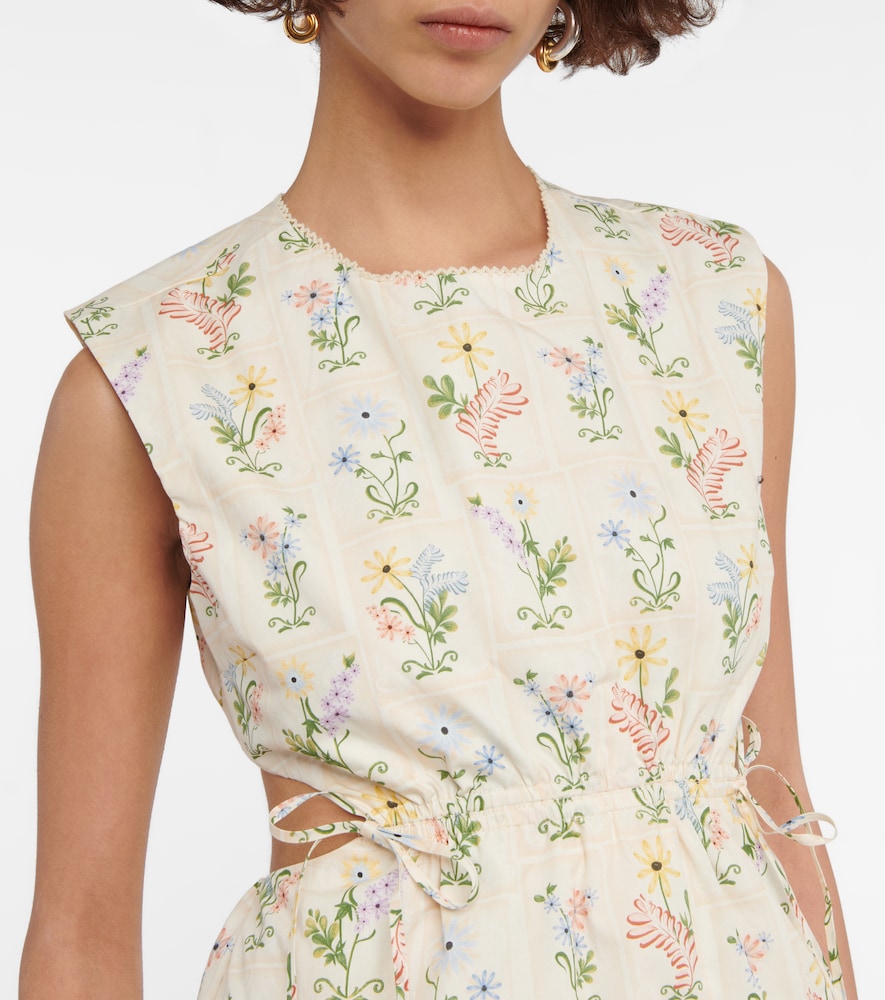 Sucré Pradera cotton poplin minidress