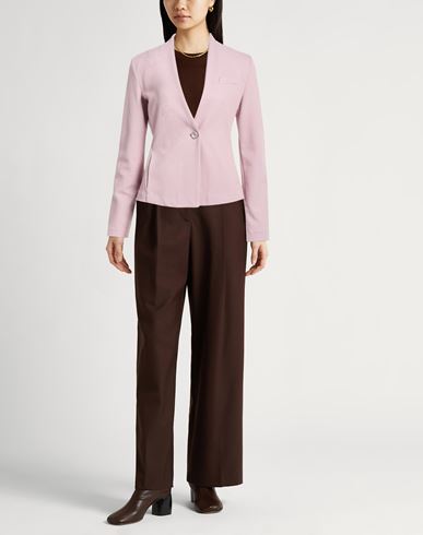 Woman Jacket Pink Size 4 Polyamide, Viscose, Elastane