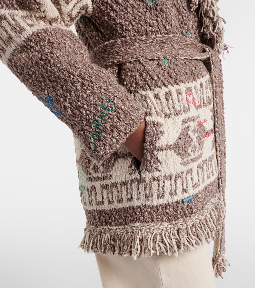 Written By The Ocean cotton cardigan