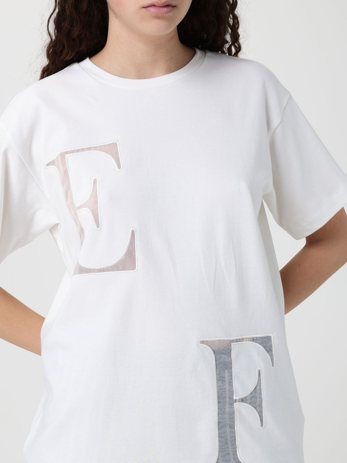 T-Shirt Woman color White