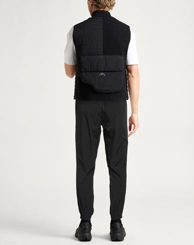 Man Pants Black Size XXL Polyester, Elastomultiester