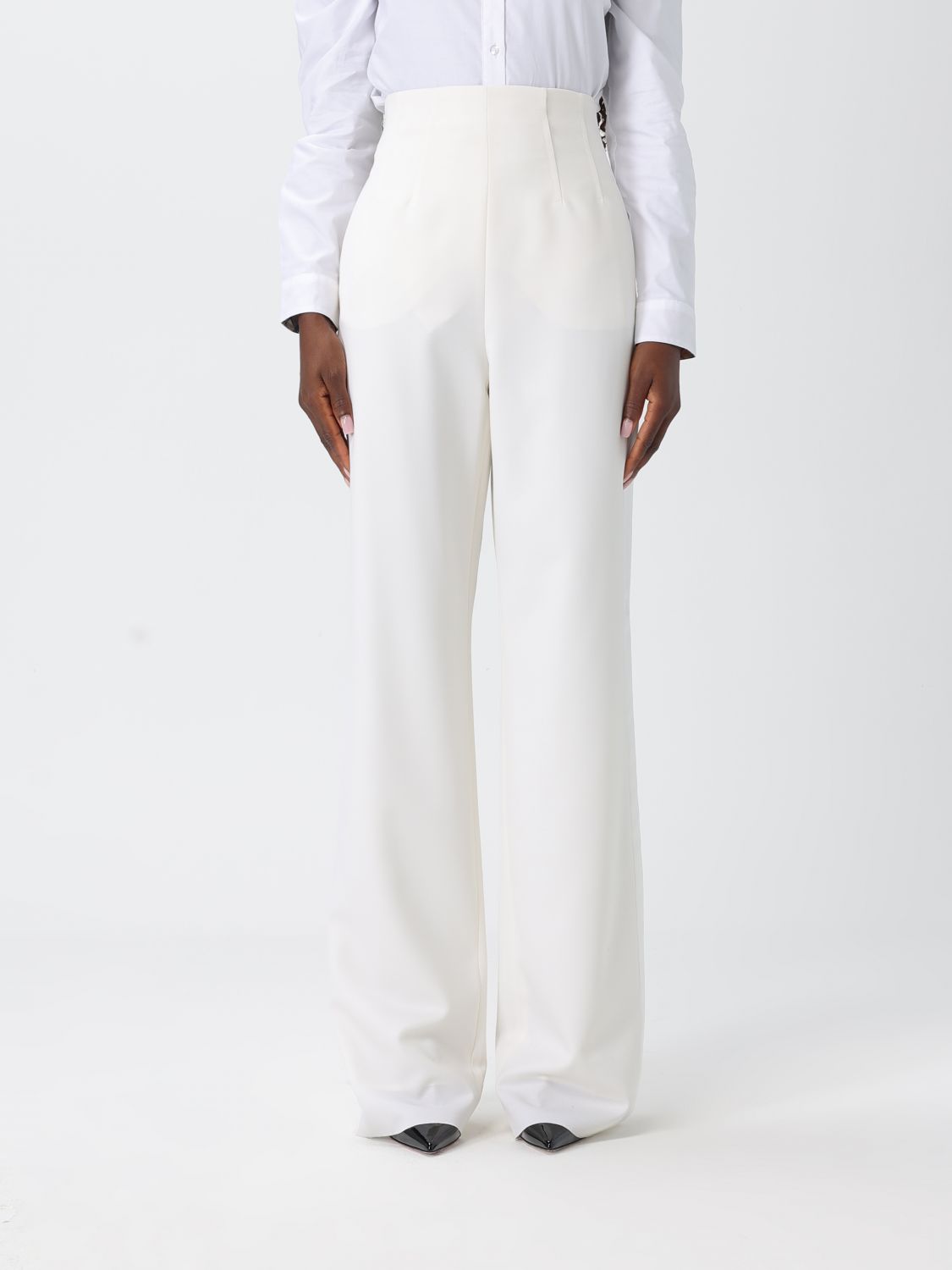 Pants Woman color White