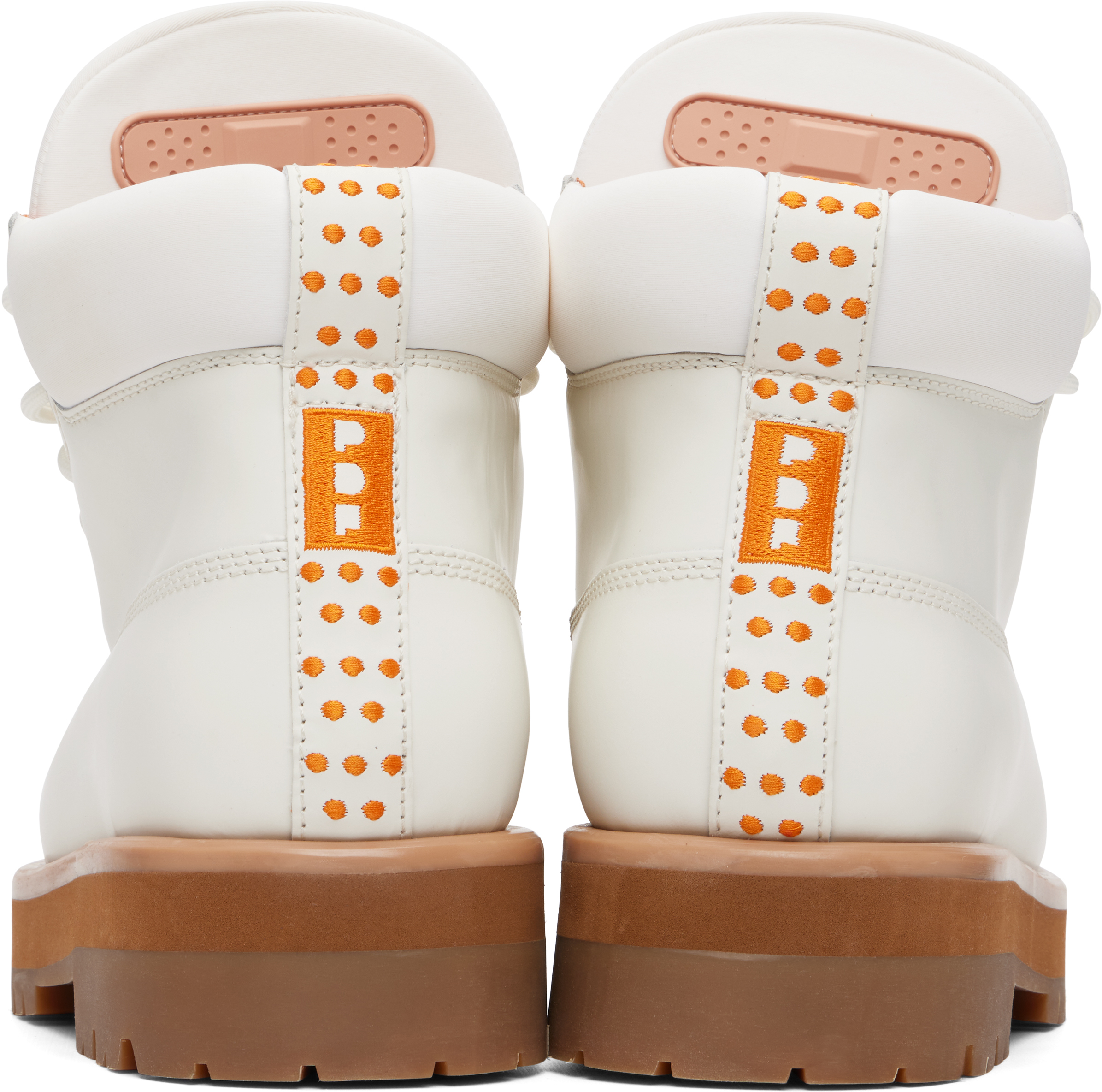 White Strada Boots