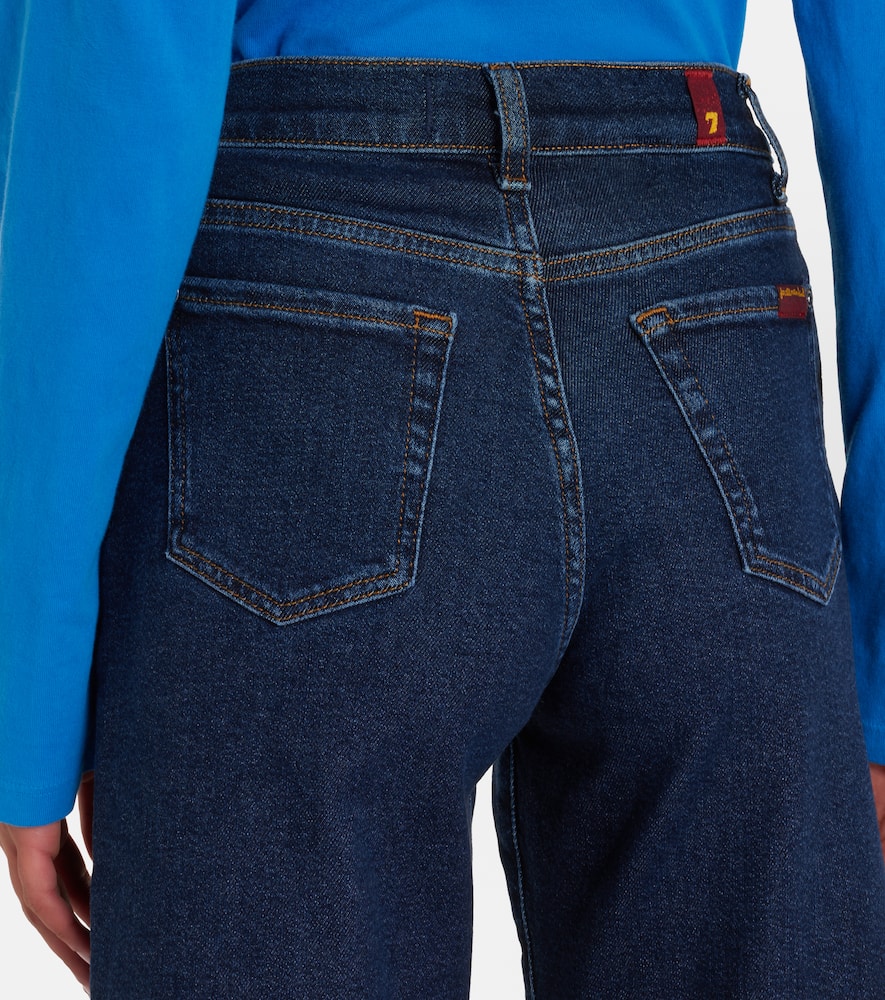 Lotta high-rise wide-leg jeans