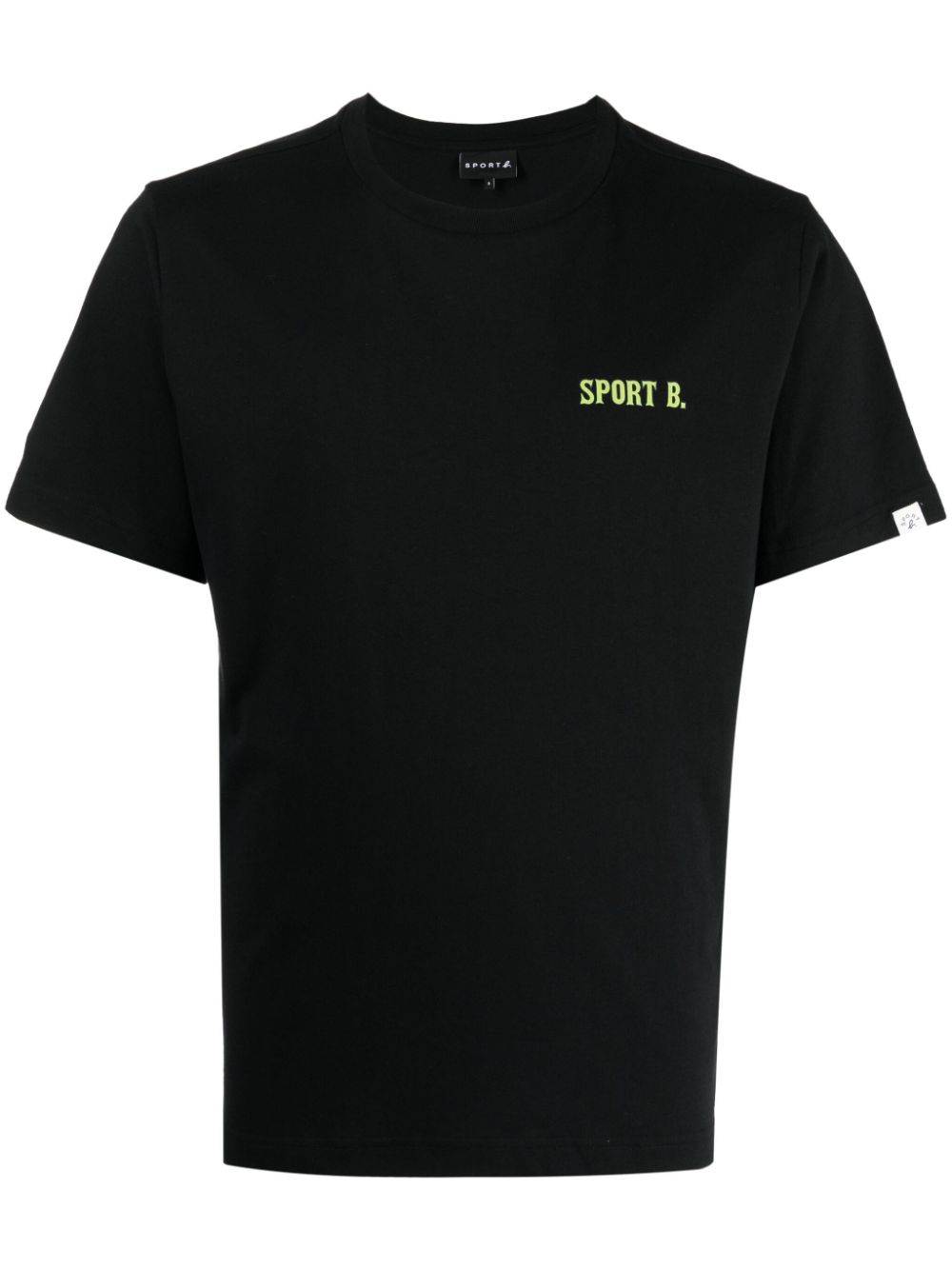 Logo-print crew-neck T-shirt - Black