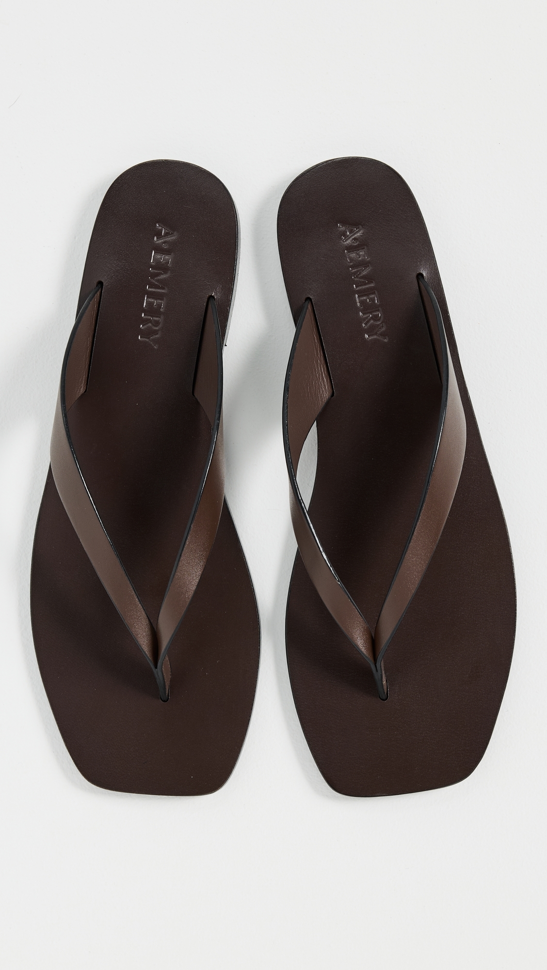A. EMERY Kinto Sandals Walnut