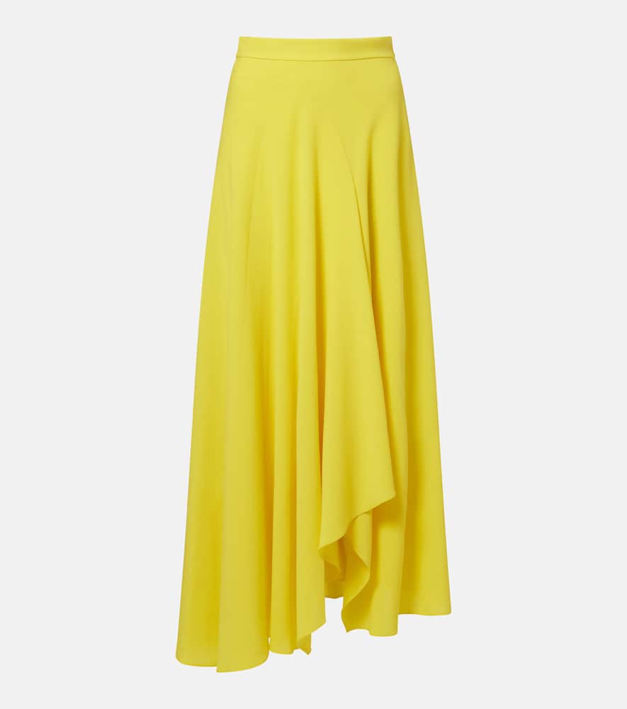 Asha crêpe maxi skirt