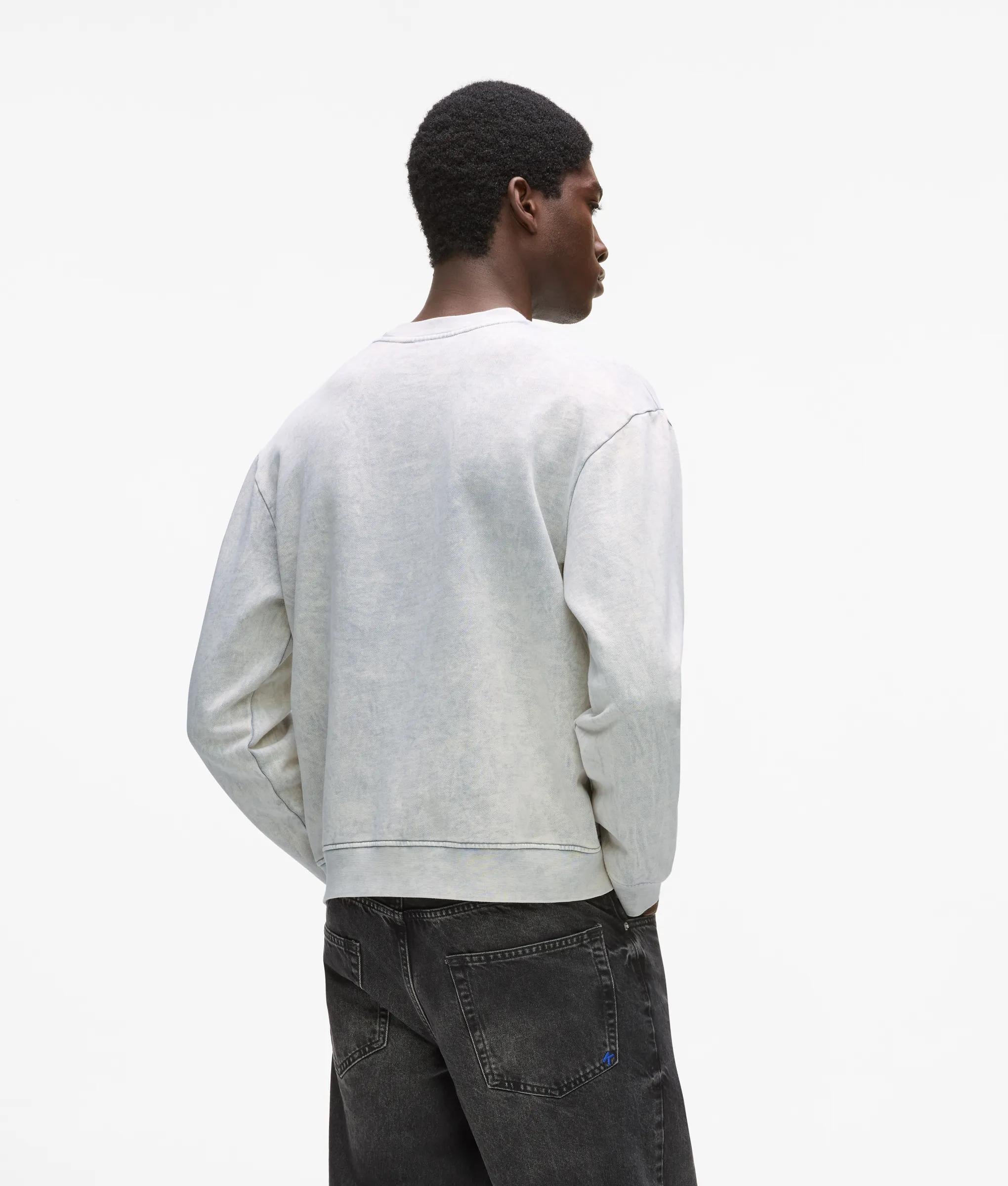Kl Jeans - Sweat-shirt Classique Délavé, Homme, Puce Électronique