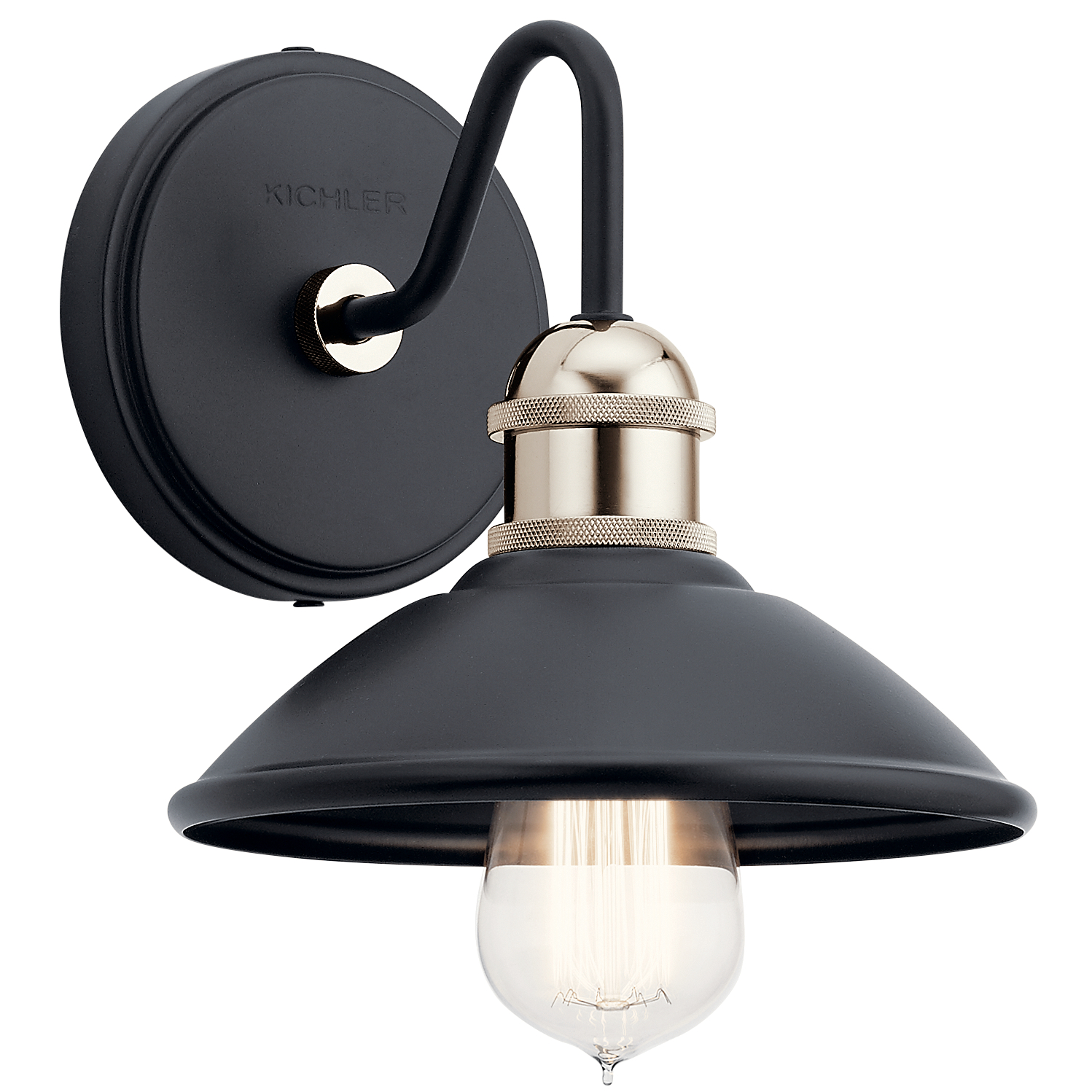 Clyde 7" Wall Bracket in Black