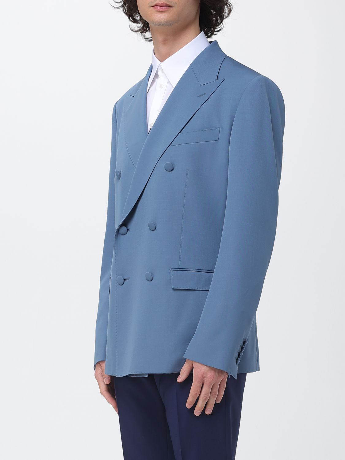 Jacket Men color Blue