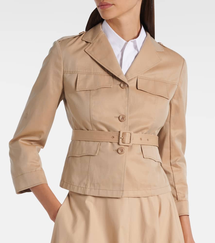 Luxury Layer cotton trench coat