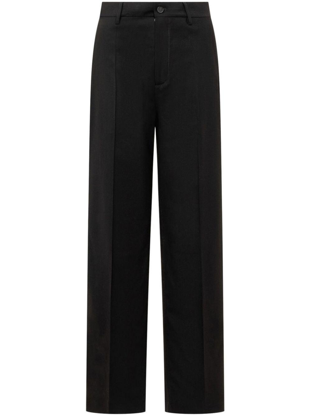 Virgin wool-blend trousers - Grey