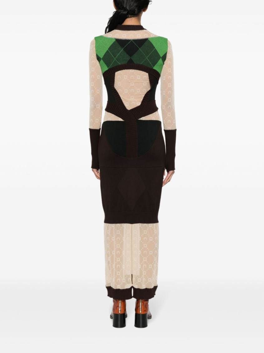- Wool Long Dress