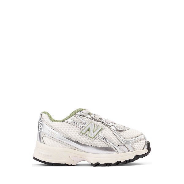 New Balance 740 Athletic Shoe - Baby / Toddler - Silver Metallic / Oregano