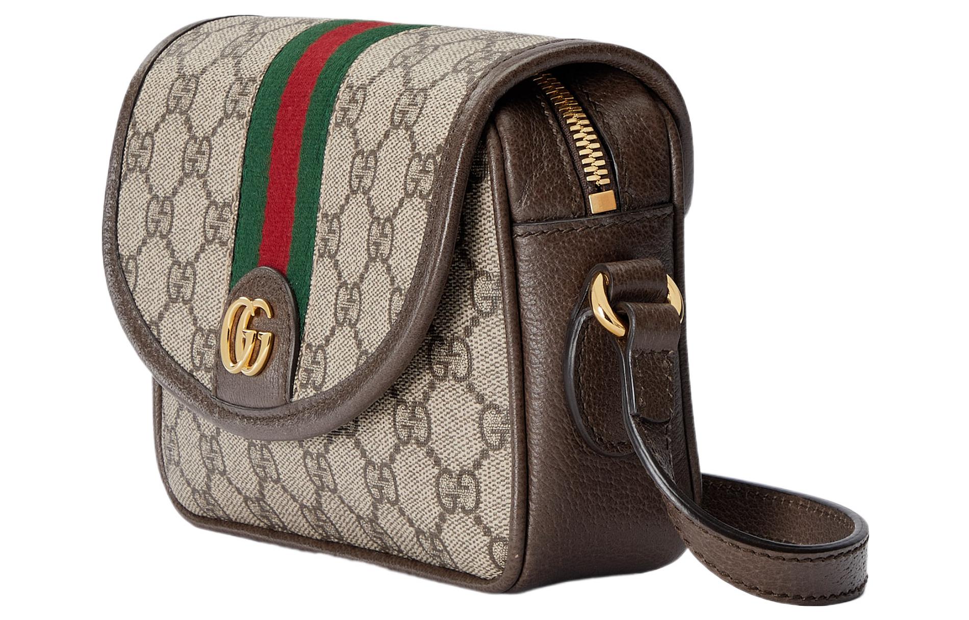 (WMNS) Ophidia GG Mini Shoulder Bag 'Beige'