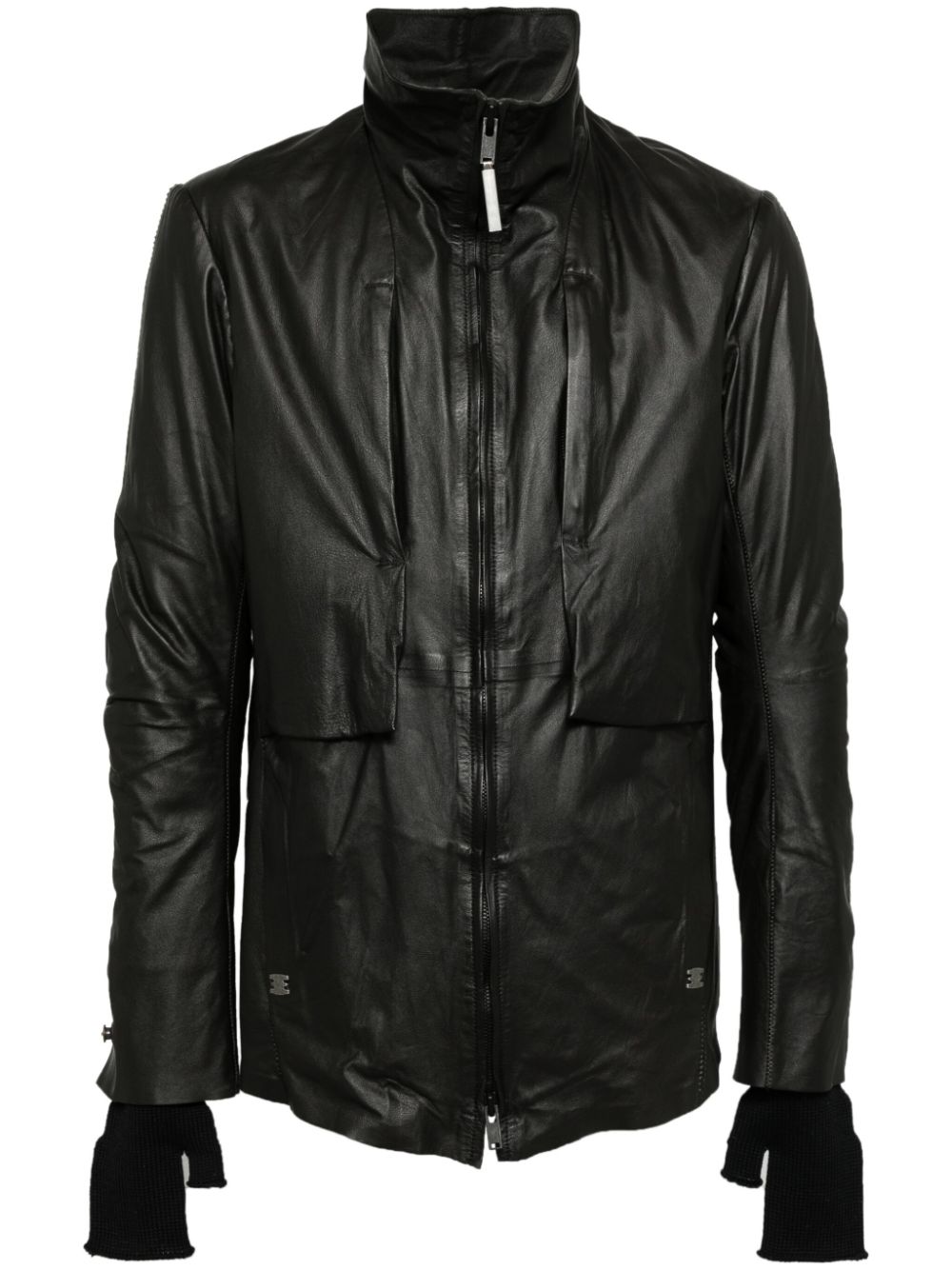 Disruptif leather jacket - Black