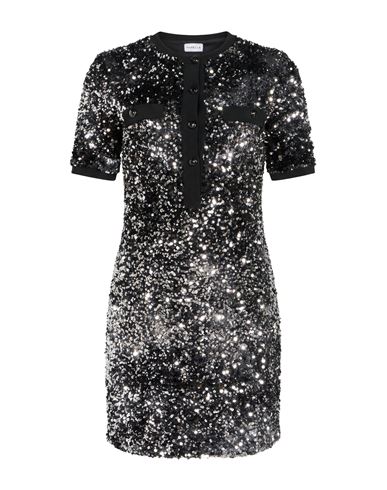 Woman Mini dress Black Size M Polyester
