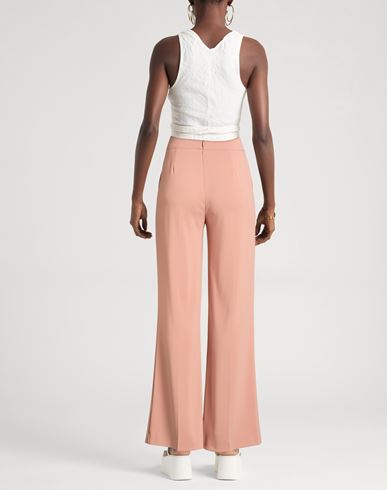 Woman Pants Blush Size 10 Polyester, Elastane