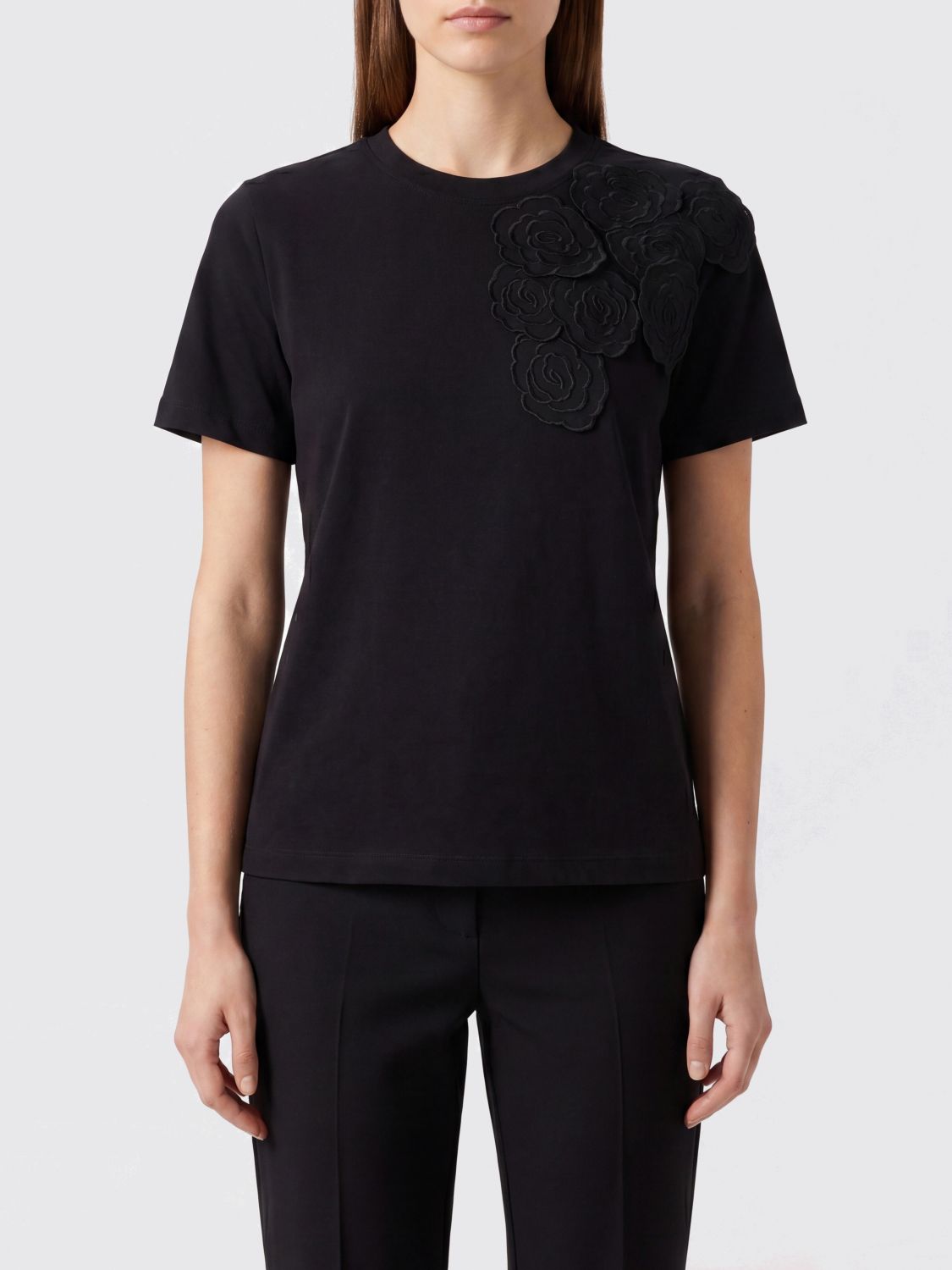 Slim Fit Cotton Crew Neck T-Shirt