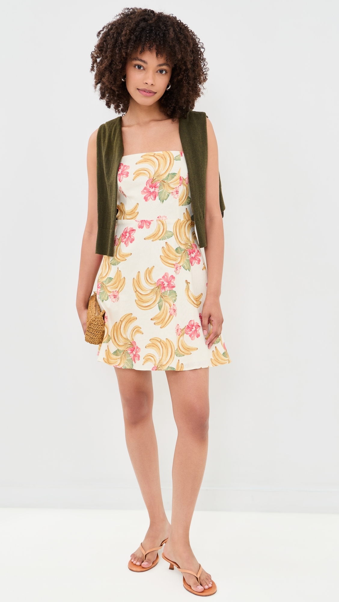Havana Mini Dress Cream Bananas