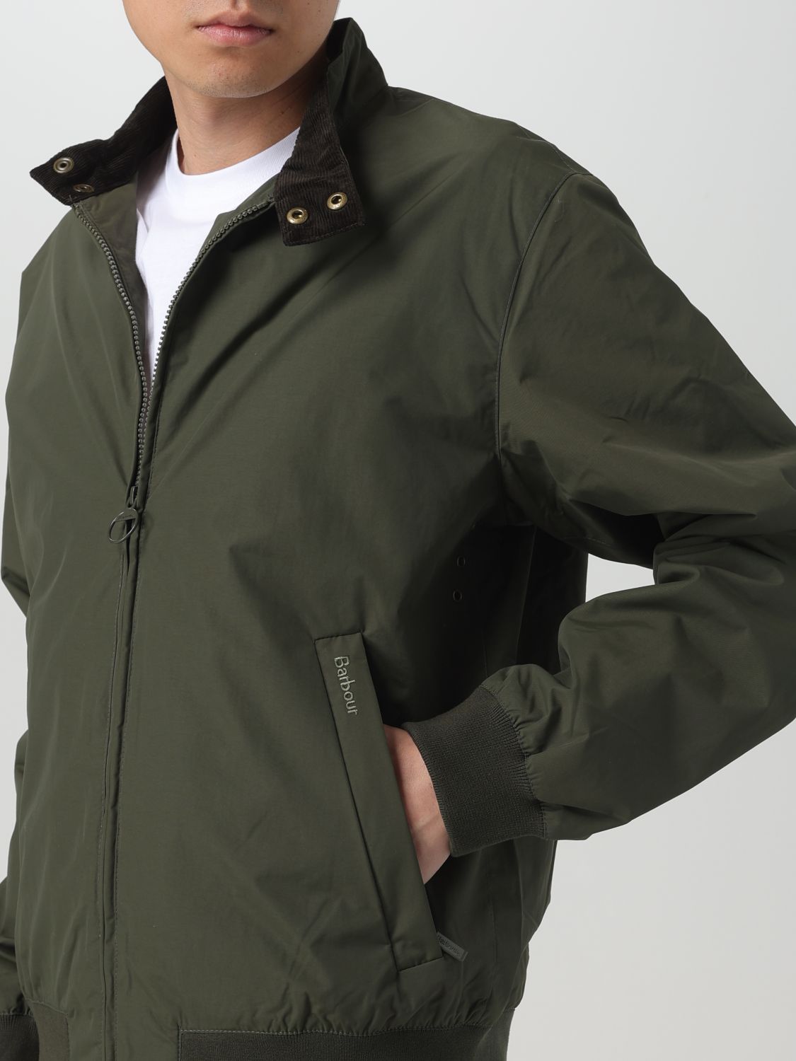 Jacket Men color Green