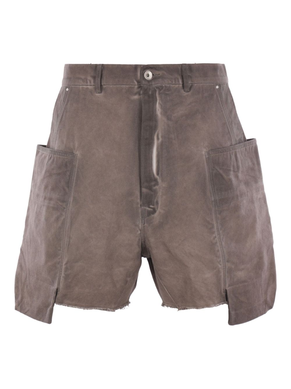 Rick Owens DRKSHDW cotton shorts - Grey