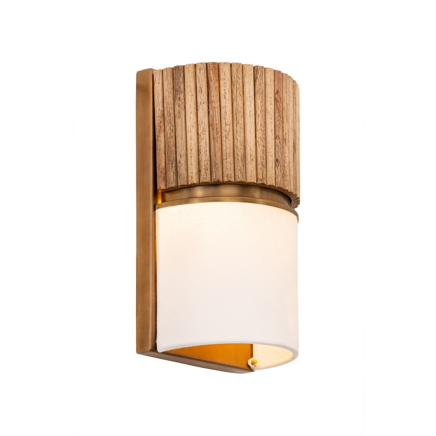 Legacy Brass Wall Sconce from the Nebri Collection