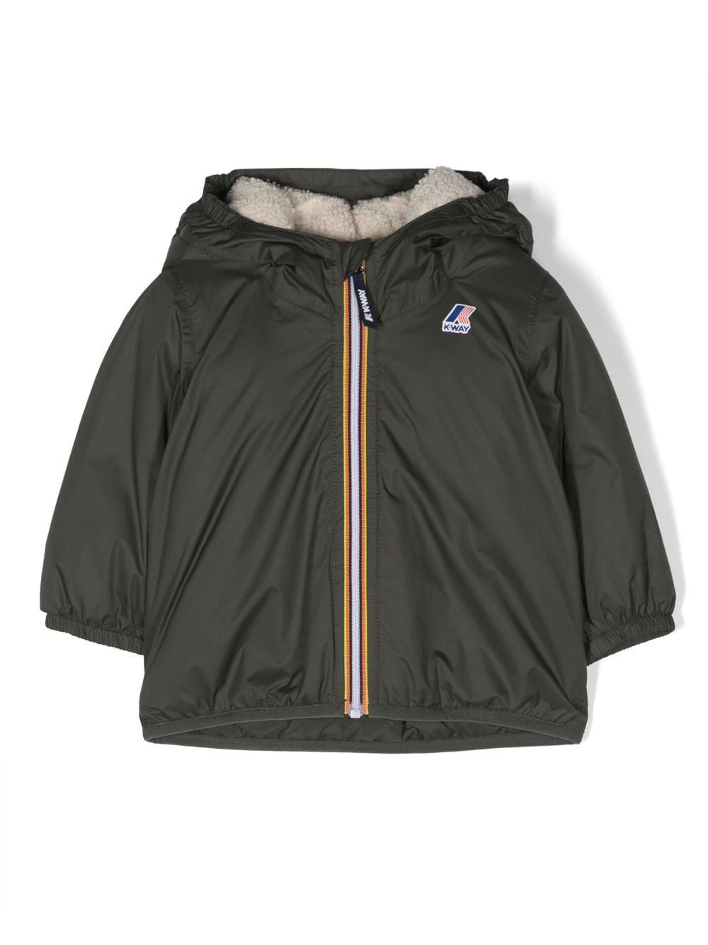 Le Vrai 3.0 Claude hooded jacket - Green