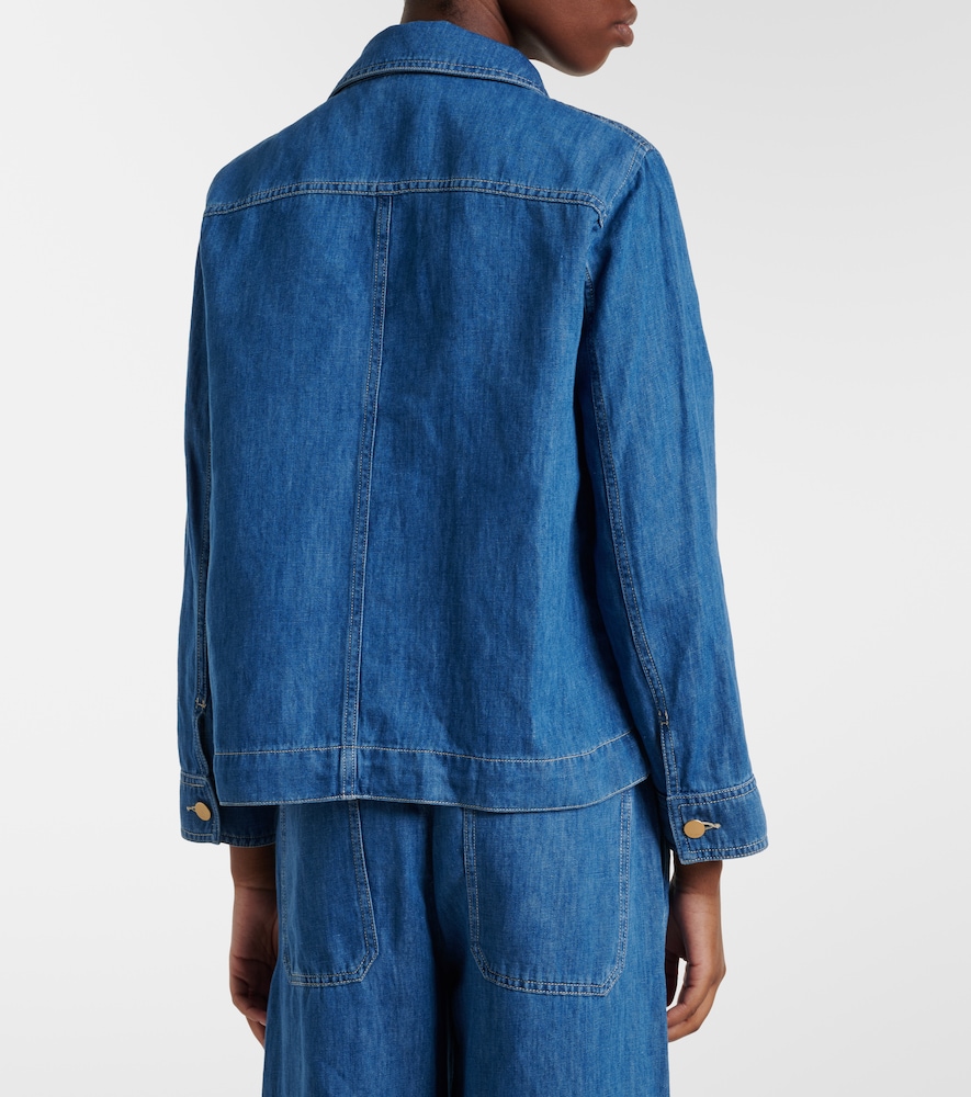 Galante cotton and linen denim jacket
