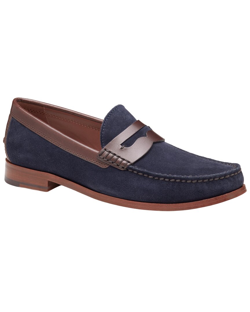 Baldwin Penny Loafer Suede Loafer