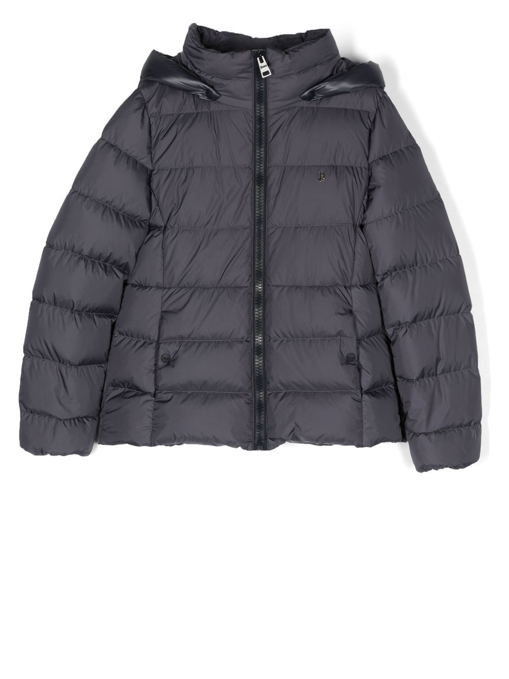 Hooded puffer jacket - Blue