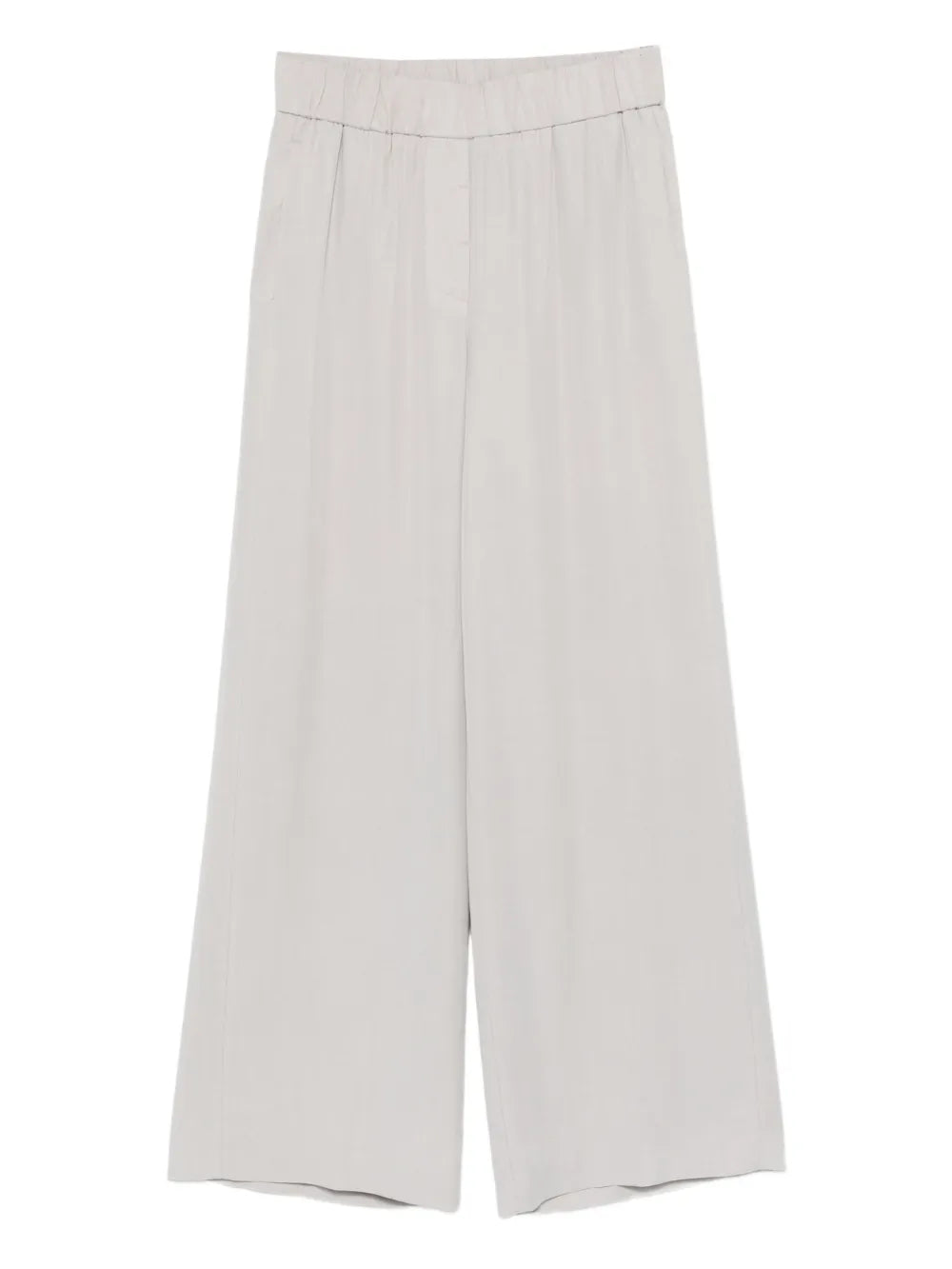 Elastic-Waist Trousers — grey