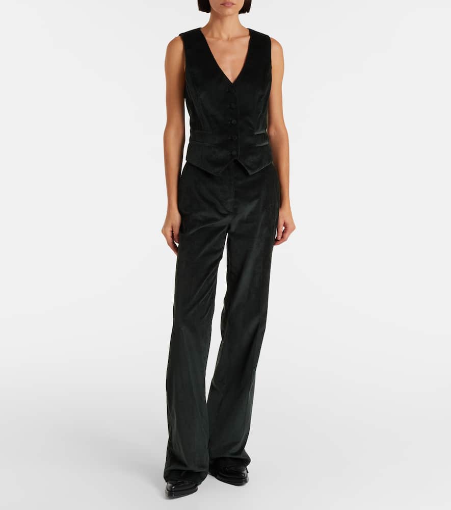 Coleridge cotton corduroy vest