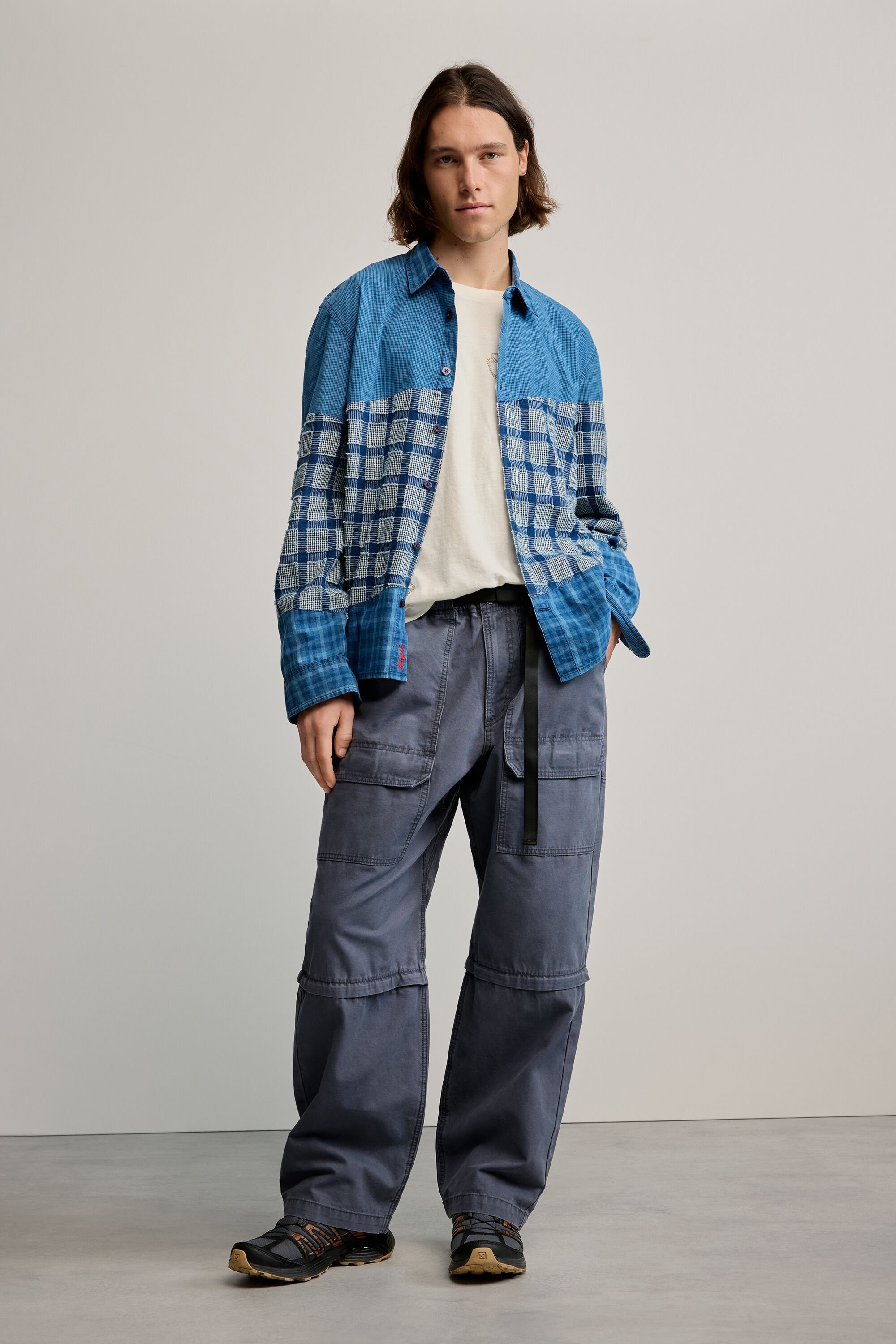 Long cotton trouser