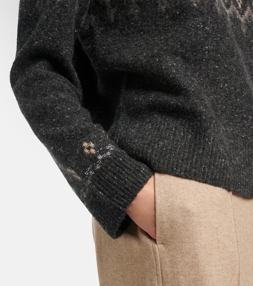 Cashmere turtleneck sweater