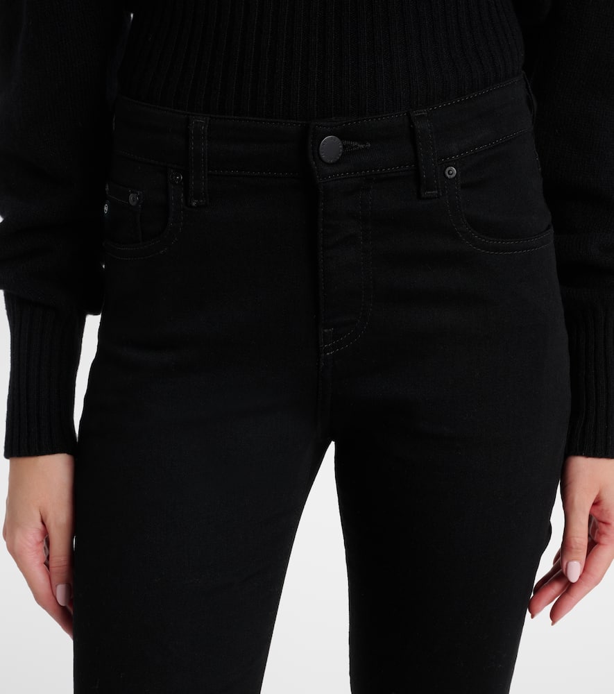 Mari mid-rise straight jeans