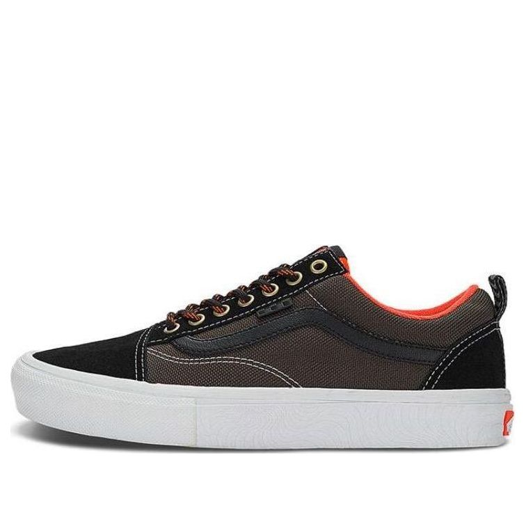 Old Skool x Spitfire Skate Shoes 'Black Red Flame'