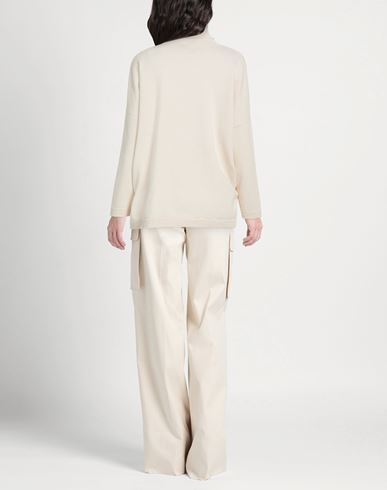Woman Turtleneck Ivory Size 0 Wool, Cashmere