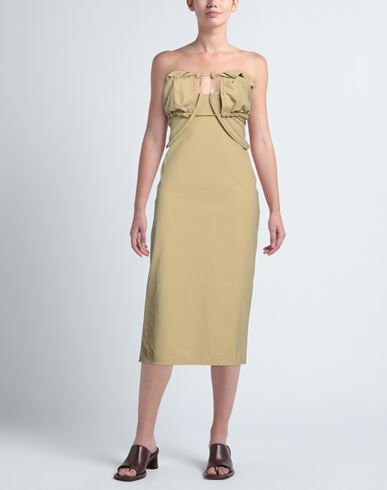 Woman Midi dress Light green