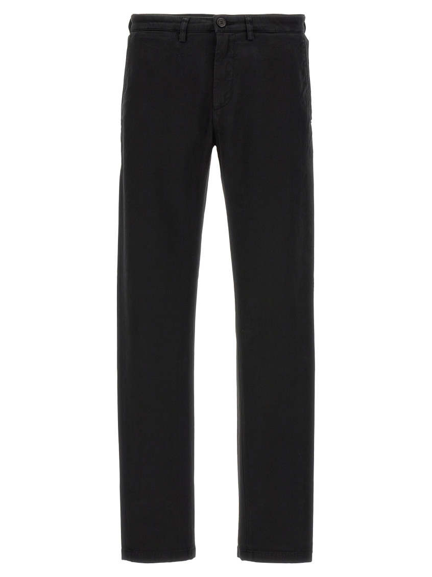 -Mike Pantaloni Nero-Uomo