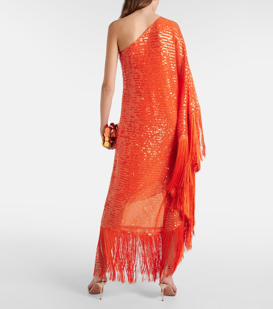 Spritz Disco sequined maxi dress