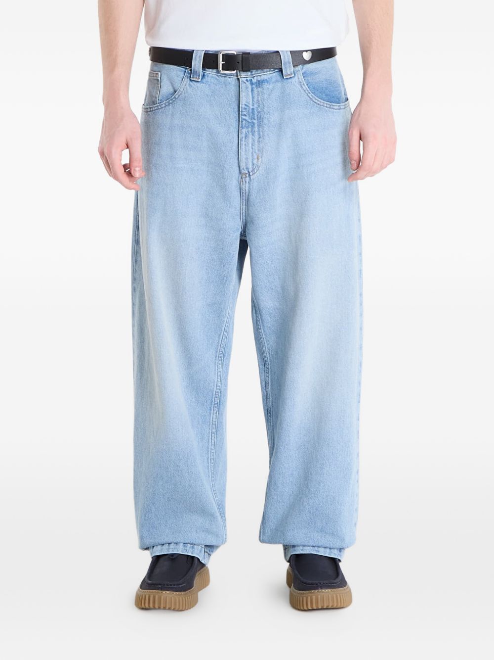 Men's Brandon Logo-Patch Jeans