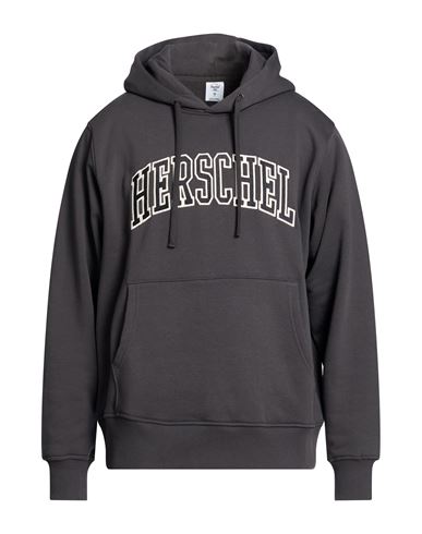 Man Sweatshirt Charcoal Size XL Cotton