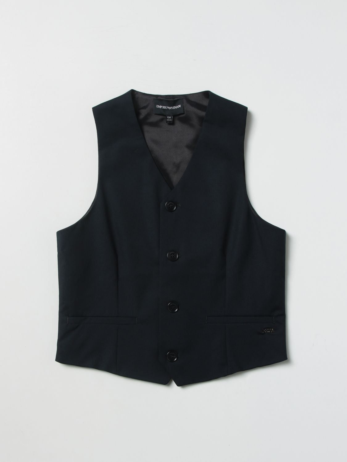 Waistcoat Kids color Blue