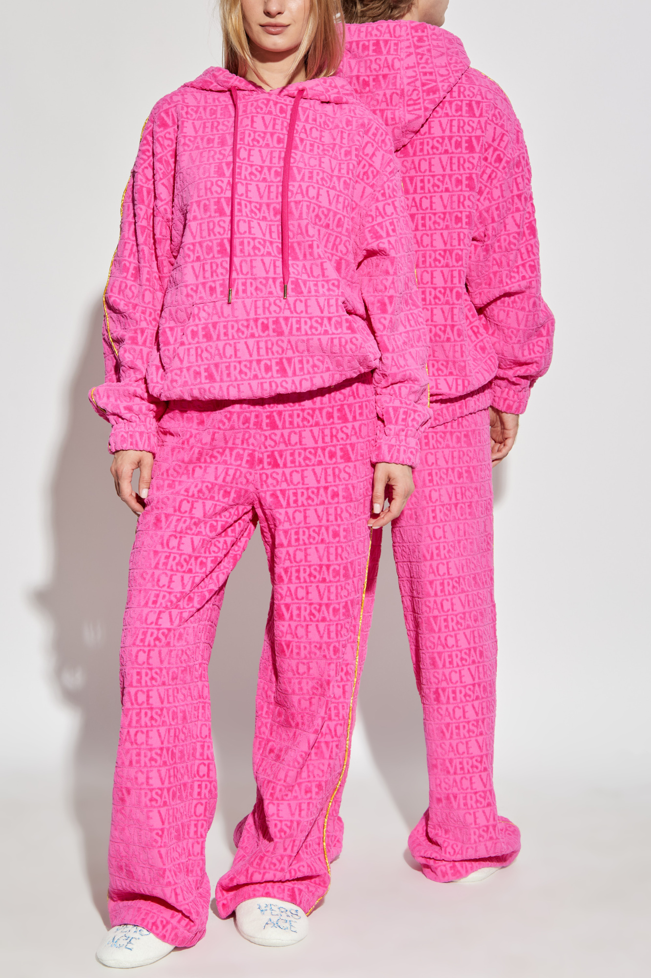 Versace Home Hoodie, Unisex, Pink