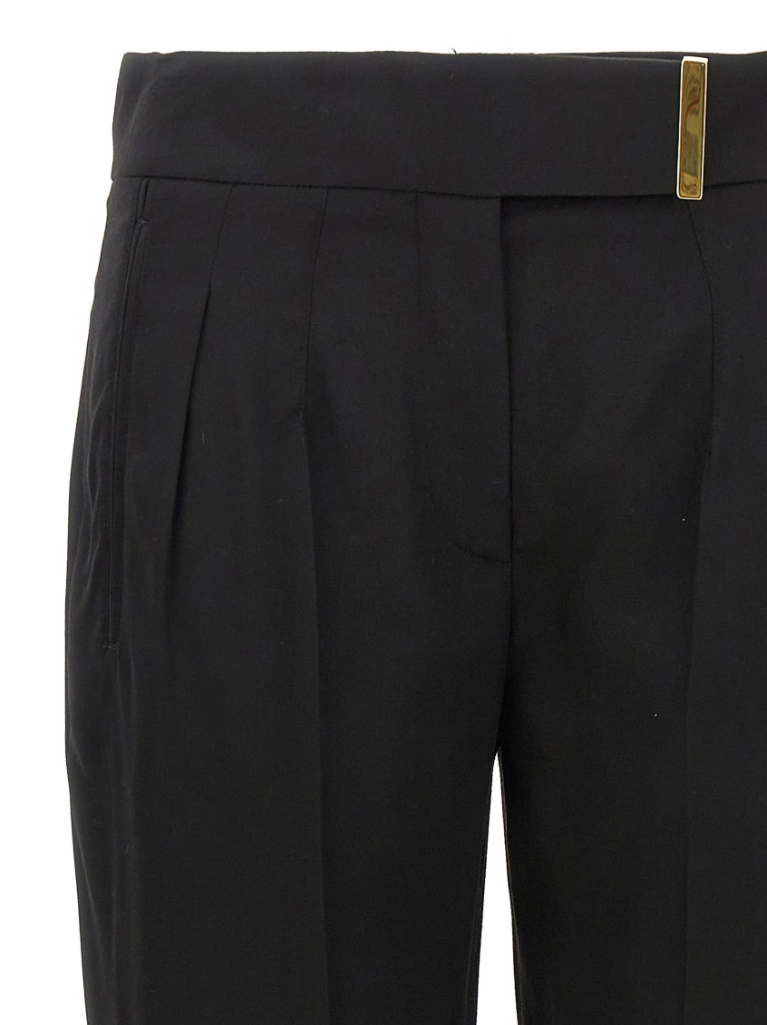 Metal Bar Detail Pants
