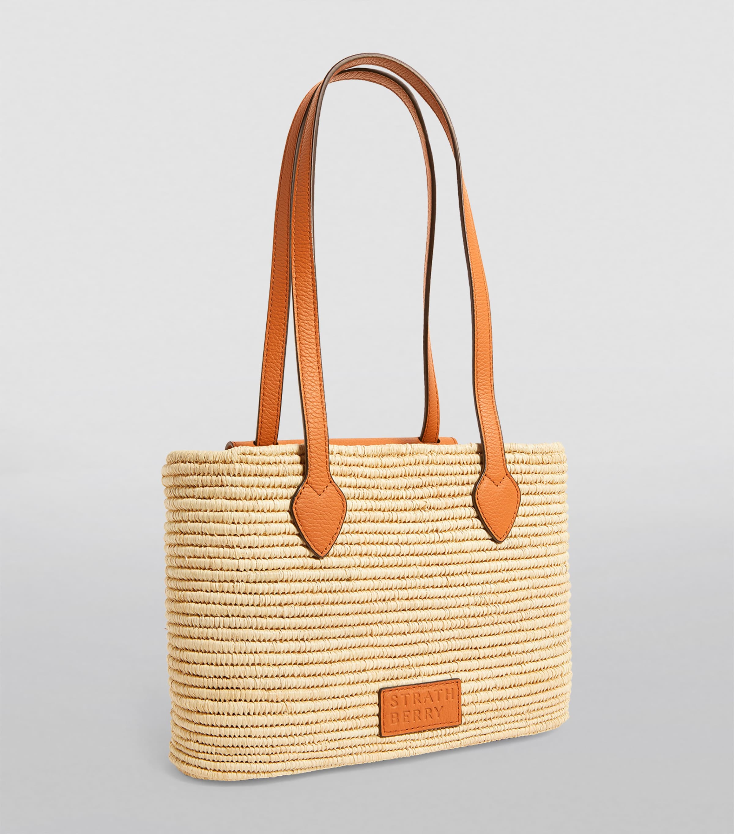 Raffia Basket Tote Bag