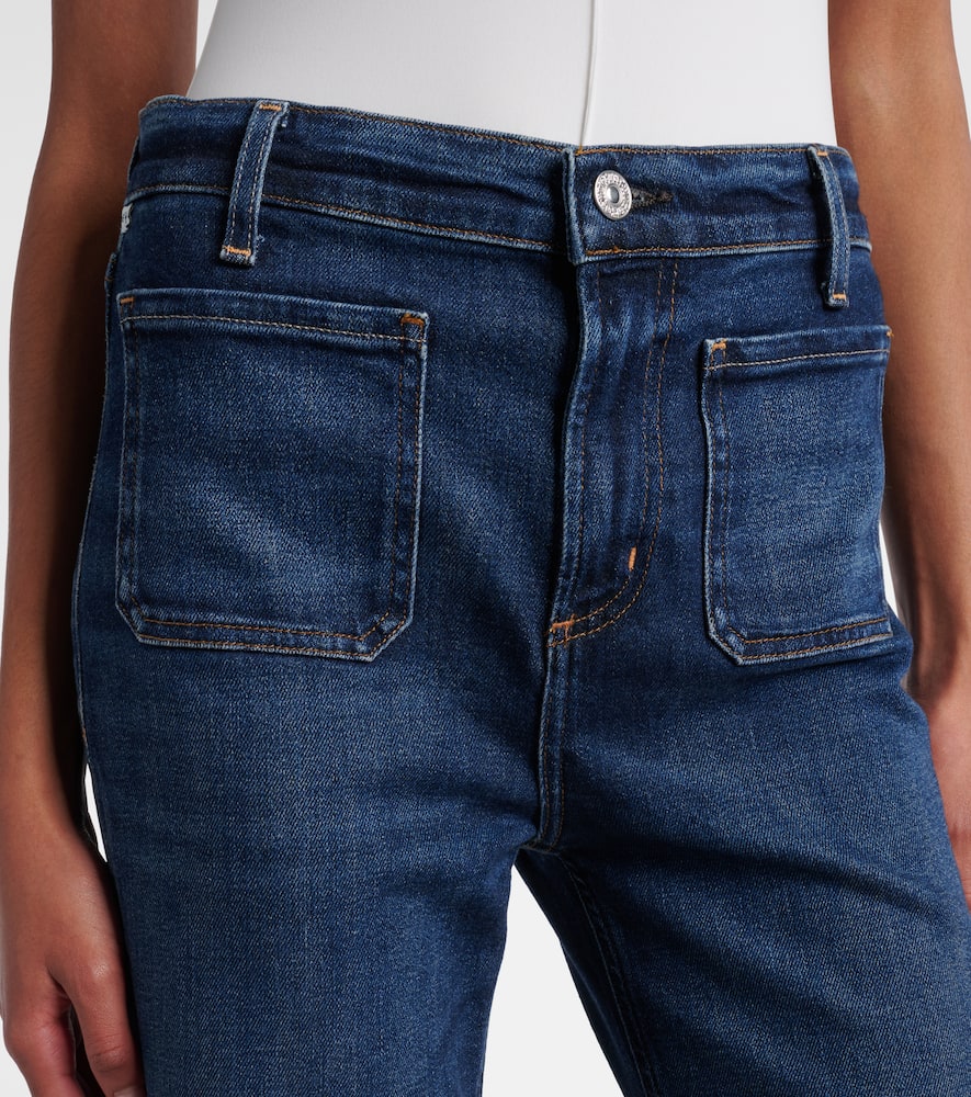 Kimberly mid-rise flared jeans